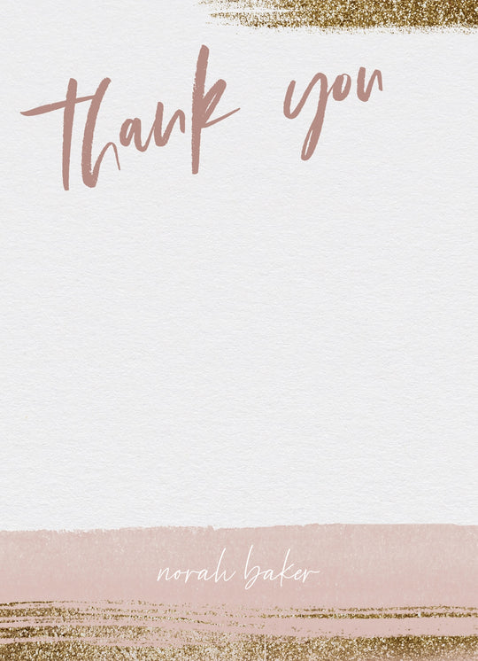 Glittering Brushstrokes