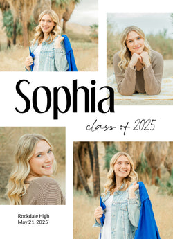 Grad Journey Graduation Announcement Card