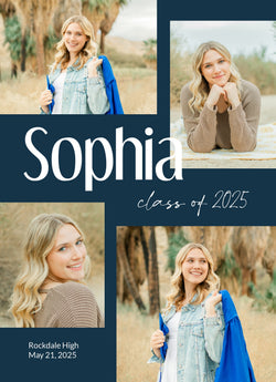Grad Journey Graduation Announcement Card