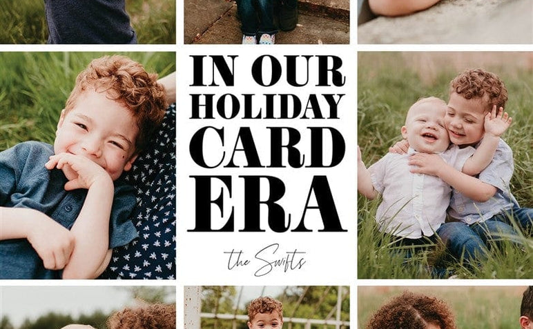 Holiday Era-Postcards-Nations Photo Lab-Portrait-White-Happy Holidays-Nations Photo Lab