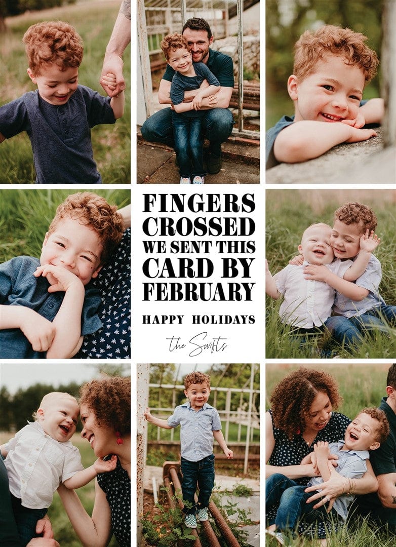 Holiday Era-Postcards-Nations Photo Lab-Portrait-White-Seasons Greetings-Nations Photo Lab