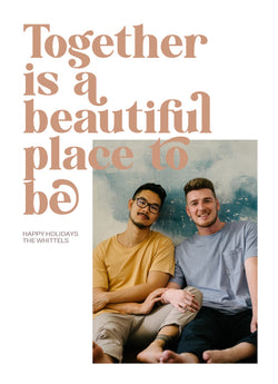 Holidays Together-Postcards-Nations Photo Lab-Portrait-Light Taupe-Nations Photo Lab