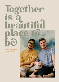 Holidays Together-Postcards-Nations Photo Lab-Portrait-light grey-Nations Photo Lab