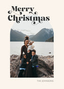 Joyful Arch-Holiday Photo Greeting Cards-Nations Photo Lab-Portrait-Celtic-Merry Christmas-Nations Photo Lab
