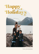Joyful Arch-Holiday Photo Greeting Cards-Nations Photo Lab-Portrait-Nugget-Happy Holidays-Nations Photo Lab