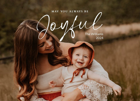 Joyful Spirit Holiday Card