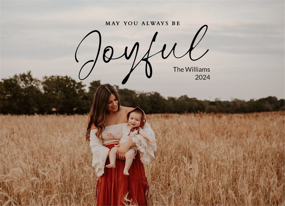 Joyful Spirit Holiday Card