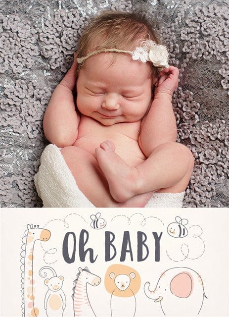 Jungle Fun Girl-Postcards-Nations Photo Lab-Portrait-1-Nations Photo Lab