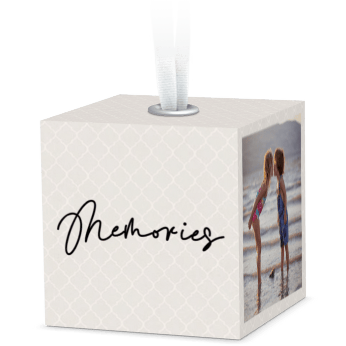 Memories 2x2 Ornament Cube