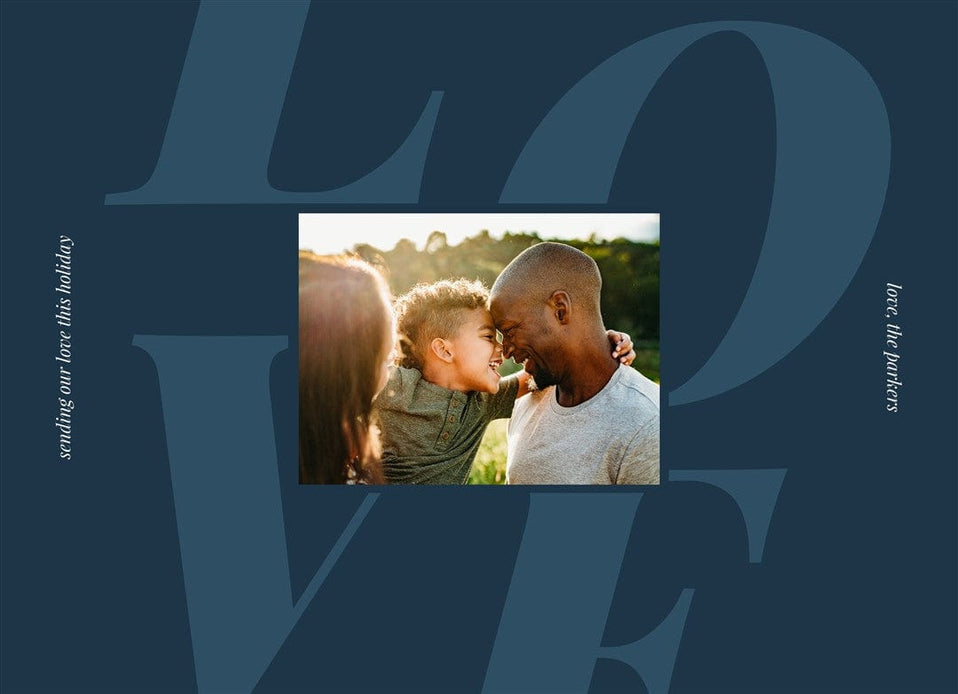 Merry Jumble-Postcards-Nations Photo Lab-Landscape-Nordic-Happy Holidays-Nations Photo Lab