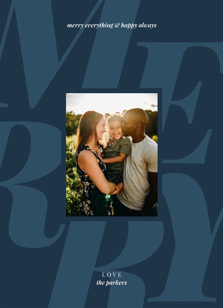 Merry Jumble-Postcards-Nations Photo Lab-Portrait-Nordic-Merry Christmas-Nations Photo Lab