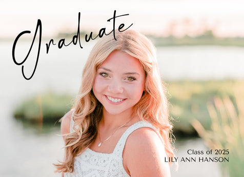 Milestone Made Graduation Announcement Card