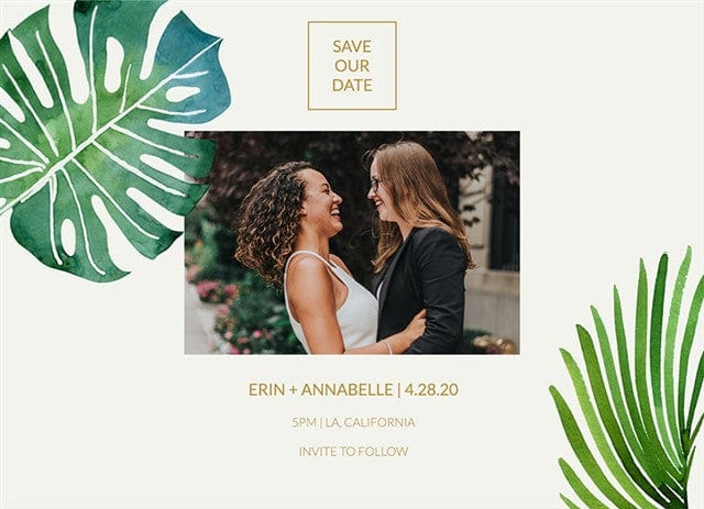 Monstera Matrimony-Postcards-Nations Photo Lab-Nations Photo Lab