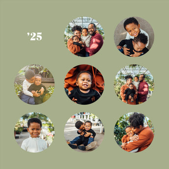 Mod Circles Collage Print