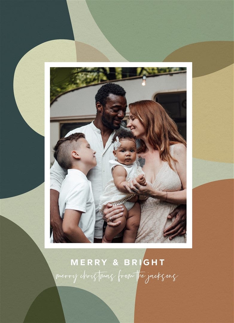 Psychedelic Greetings-Postcards-Nations Photo Lab-Portrait-Dolphin Gray-Merry Christmas-Nations Photo Lab