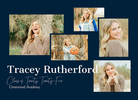 Scholarly Steps Graduation Announcement Card