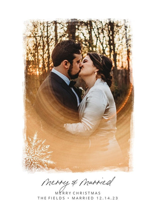 Simple Snowflakes-Postcards-Nations Photo Lab-Portrait-White-Just Married-Nations Photo Lab