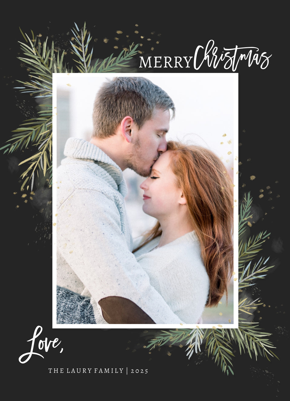 Sparkling Stems-Holiday Photo Greeting Cards-Nations Photo Lab-Portrait-Nero-Merry Christmas-Nations Photo Lab