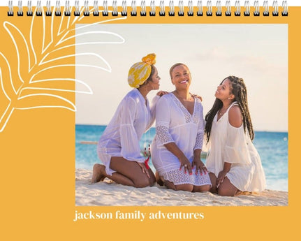 Tropical Vibes Premium Wall Calendar