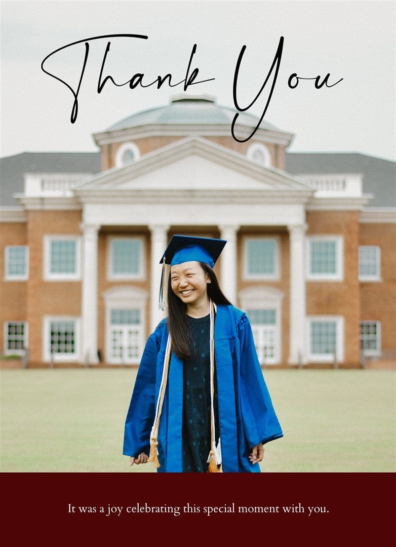 Personalized Graduation Thank You Cards | Nations Photo Lab