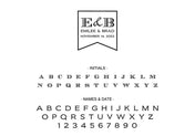 Self Inking Stamps - Initials Wedding Date-Self Inking Stamps-Nations Photo Lab-Nations Photo Lab