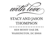 Self Inking Stamps - With Love Address-Self Inking Stamps-Nations Photo Lab-Nations Photo Lab