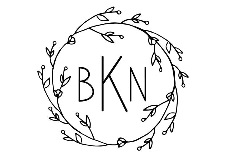 Self Inking Stamps - Modern Branch Monogram-Self Inking Stamps-Nations Photo Lab-Nations Photo Lab