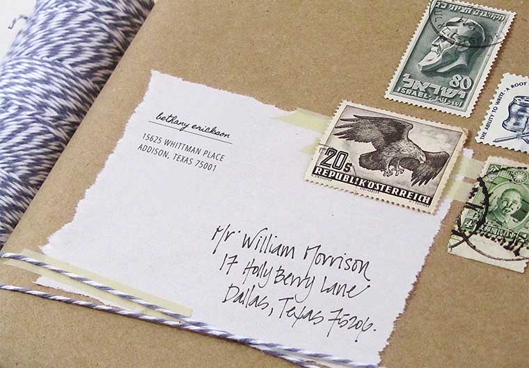 Self Inking Stamps - Whimsical Name Address-Self Inking Stamps-Nations Photo Lab-Nations Photo Lab