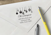 Self Inking Stamps - Ornaments Holiday Address-Self Inking Stamps-Nations Photo Lab-Nations Photo Lab