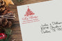 Self Inking Stamps - Christmas Tree Address-Self Inking Stamps-Nations Photo Lab-Nations Photo Lab