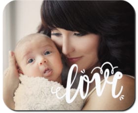 Love Script-Mouse Pads-Nations Photo Lab-Nations Photo Lab
