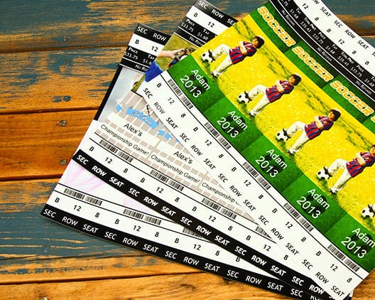Sport Tickets-Tickets-Nations Photo Lab-2x8" (Packs of 5)-Portrait-Lustre-Nations Photo Lab