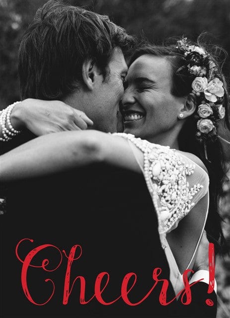 Berry Red Christmas-Postcards-Nations Photo Lab-Portrait-Happy New Year-Nations Photo Lab