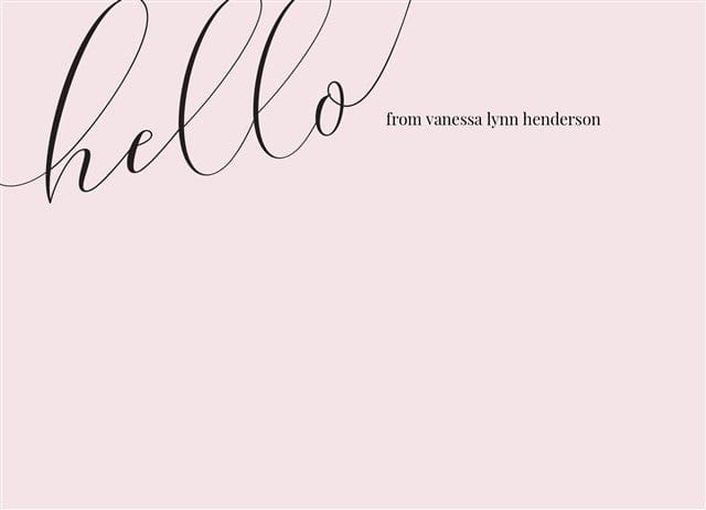 Big Hello-Stationery Cards-Nations Photo Lab-Landscape-Amour-Nations Photo Lab