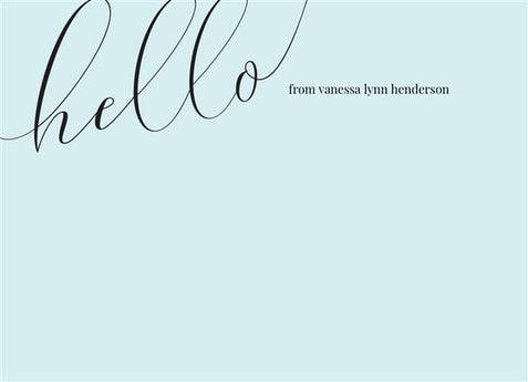 Big Hello-Stationery Cards-Nations Photo Lab-Landscape-Mable-Nations Photo Lab