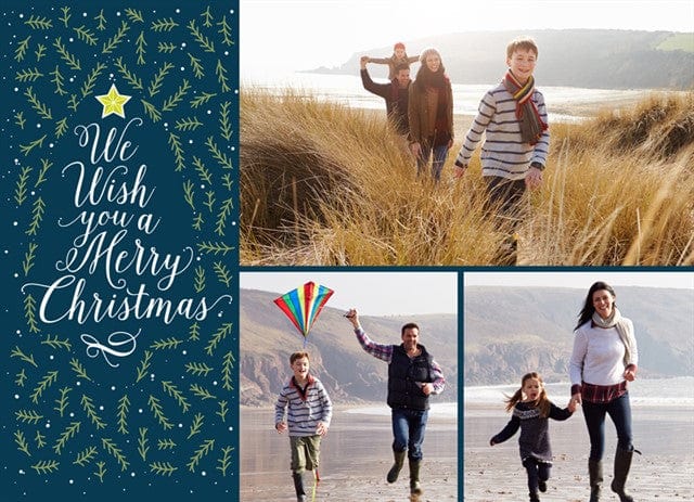 Blue Christmas Tree-Postcards-Nations Photo Lab-Landscape-Nations Photo Lab