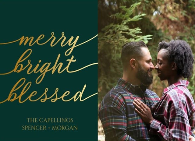 Bright And Blessed-Foil Cards-Nations Photo Lab-Landscape-Tom Thumb-Nations Photo Lab