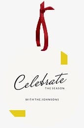 Celebrate the Season-Card Ornaments-Nations Photo Lab-Circle-Broom-Nations Photo Lab