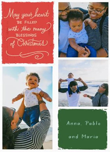 Christmas Blessings-Postcards-Nations Photo Lab-Portrait-Nations Photo Lab