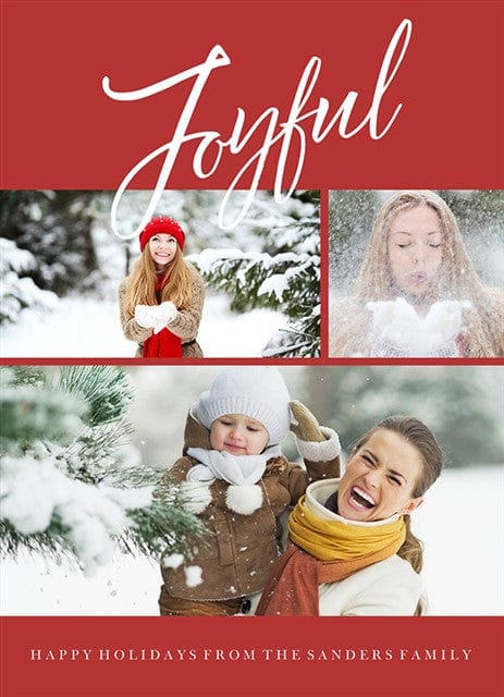 Classic Joy-Postcards-Nations Photo Lab-Portrait-Medium Carmine-Nations Photo Lab