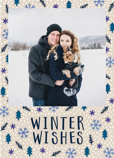 Cookie Cutter Trees-Postcards-Nations Photo Lab-Portrait-Nations Photo Lab