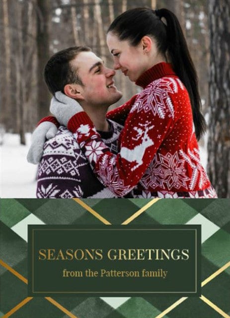 Cozy Cheer-Foil Cards-Nations Photo Lab-Portrait-Tom Thumb-Nations Photo Lab