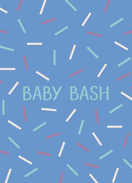 Cute Confetti Boy Invite