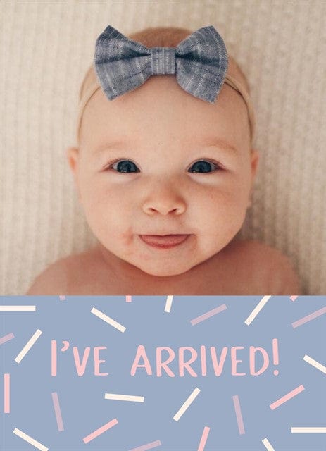 Cute Confetti Girl-Postcards-Nations Photo Lab-Portrait-Nations Photo Lab