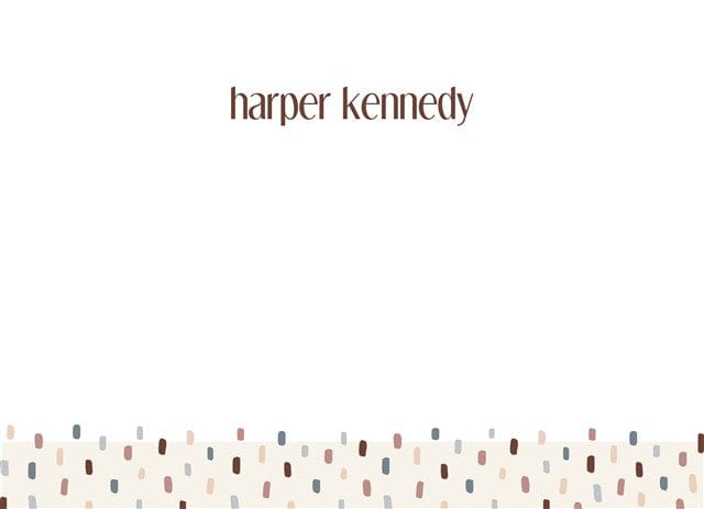 Dainty Dots-Stationery Cards-Nations Photo Lab-Landscape-Auburn-Nations Photo Lab