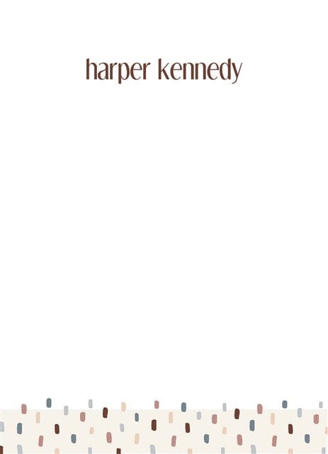 Dainty Dots-Stationery Cards-Nations Photo Lab-Portrait-Auburn-Nations Photo Lab