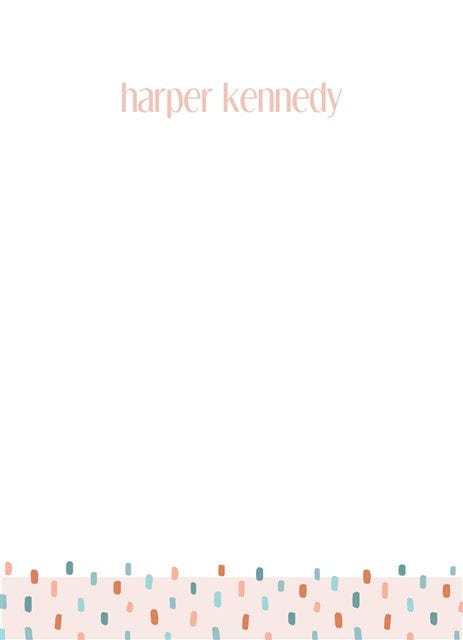 Dainty Dots-Stationery Cards-Nations Photo Lab-Portrait-Wax Flower-Nations Photo Lab