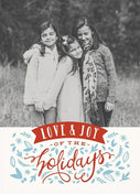 Festive Love and Joy-Postcards-Nations Photo Lab-Portrait-Nations Photo Lab