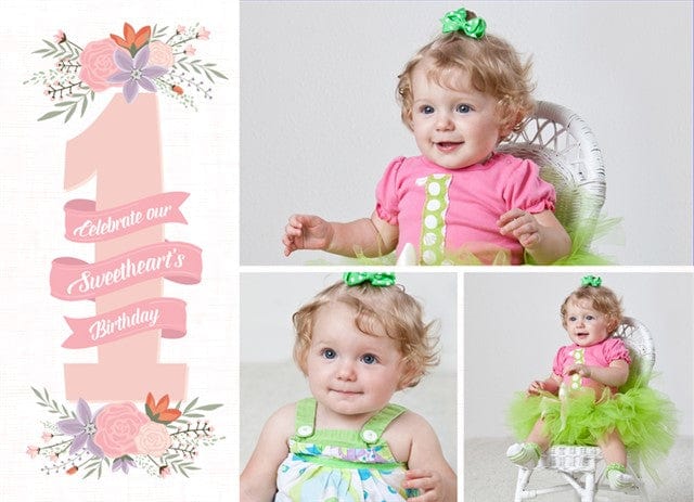 First Birthday Fun-Postcards-Nations Photo Lab-Landscape-Nations Photo Lab