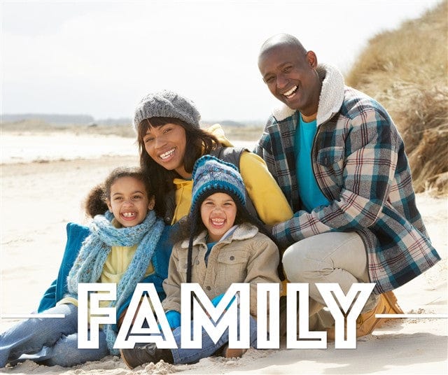 Forever Family-Photo Blankets-Nations Photo Lab-Landscape-Nations Photo Lab